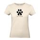Herz und Pfötchen - T-Shirt für Damen