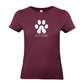 Herz und Pfötchen - T-Shirt für Damen
