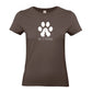 Herz und Pfötchen - T-Shirt für Damen