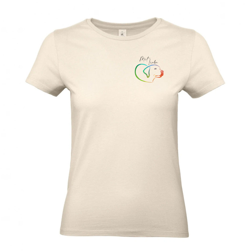 Mit Liebe - T-Shirt für Damen