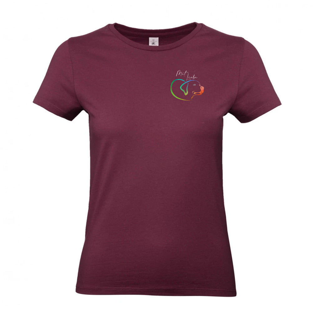 Mit Liebe - T-Shirt für Damen