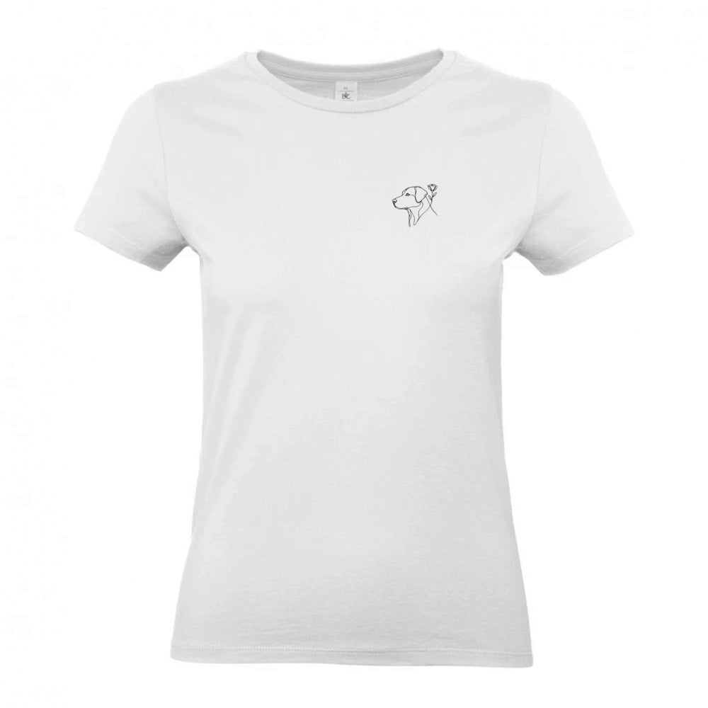 Paw & Flower Vibes - T-Shirt für Damen
