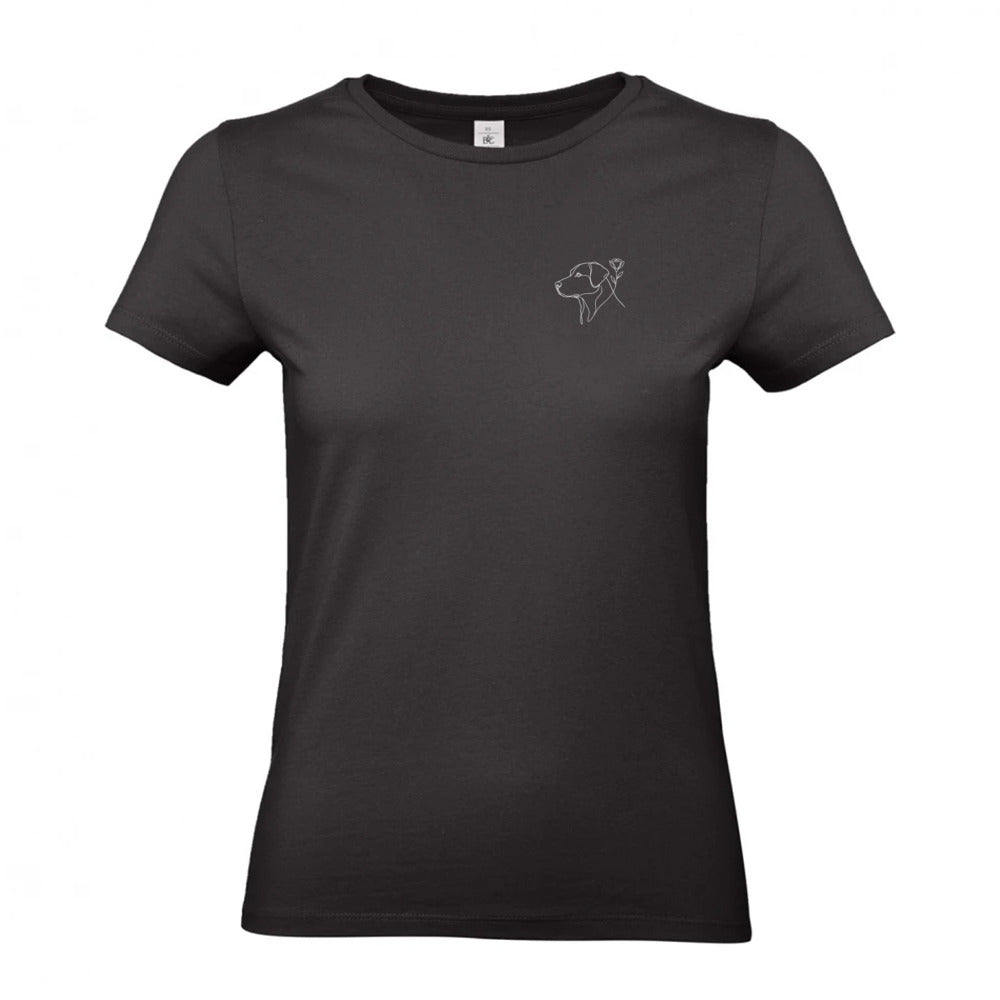 Paw & Flower Vibes - T-Shirt für Damen