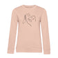 Wahre Liebe – Bio-Sweatshirt für Damen
