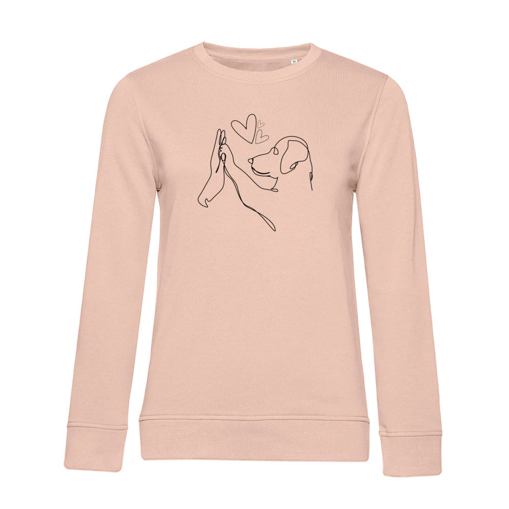 Wahre Liebe – Bio-Sweatshirt für Damen