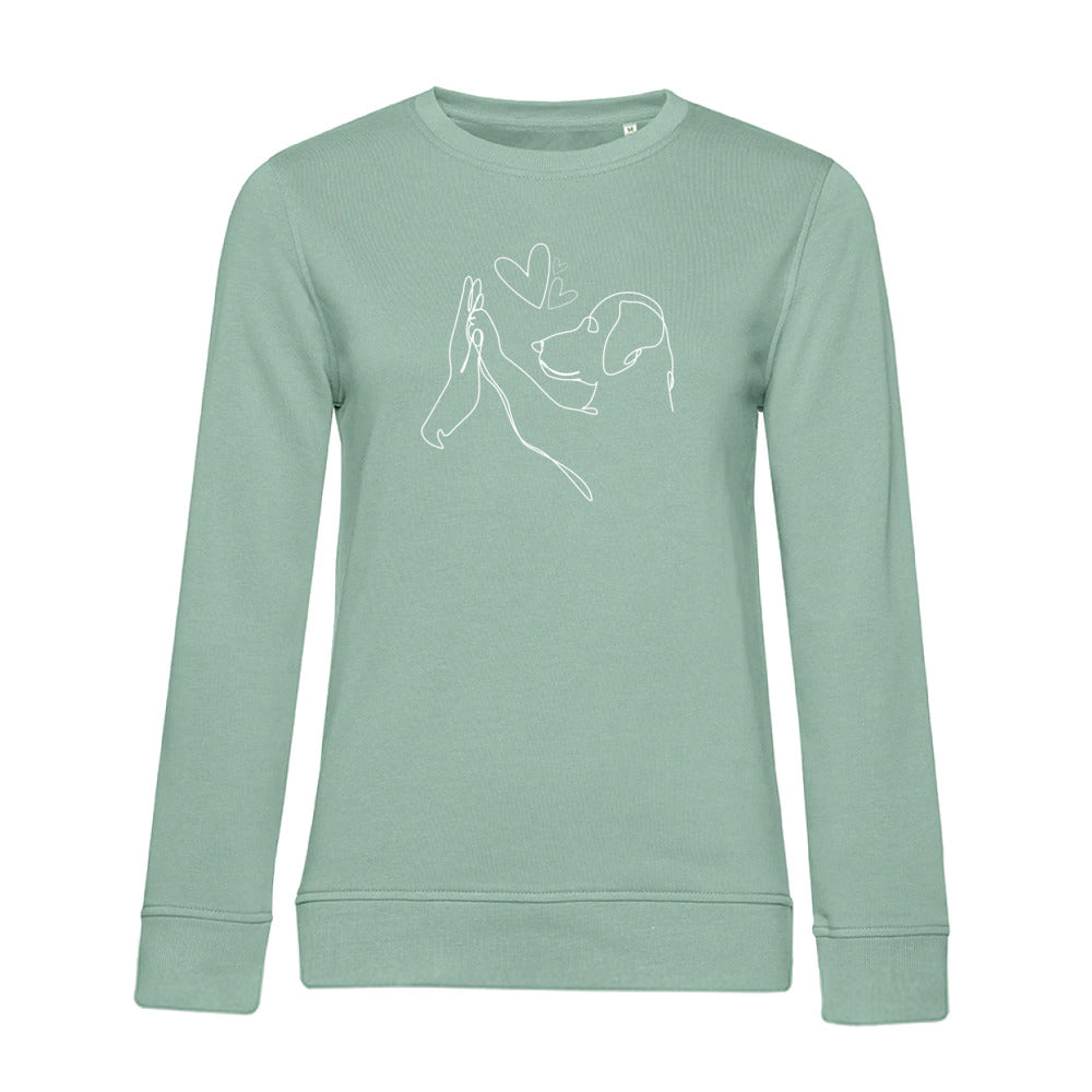 Wahre Liebe – Bio-Sweatshirt für Damen