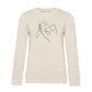 Wahre Liebe – Bio-Sweatshirt für Damen