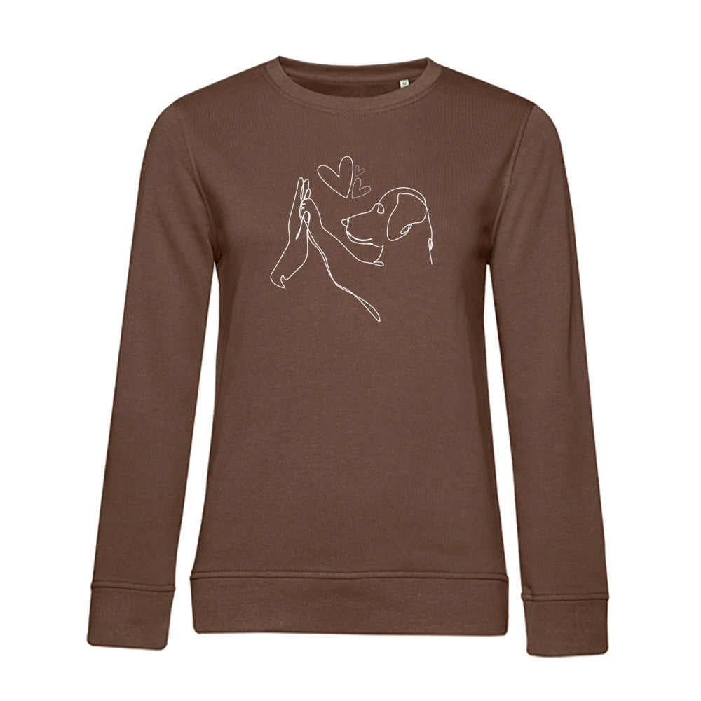 Wahre Liebe – Bio-Sweatshirt für Damen