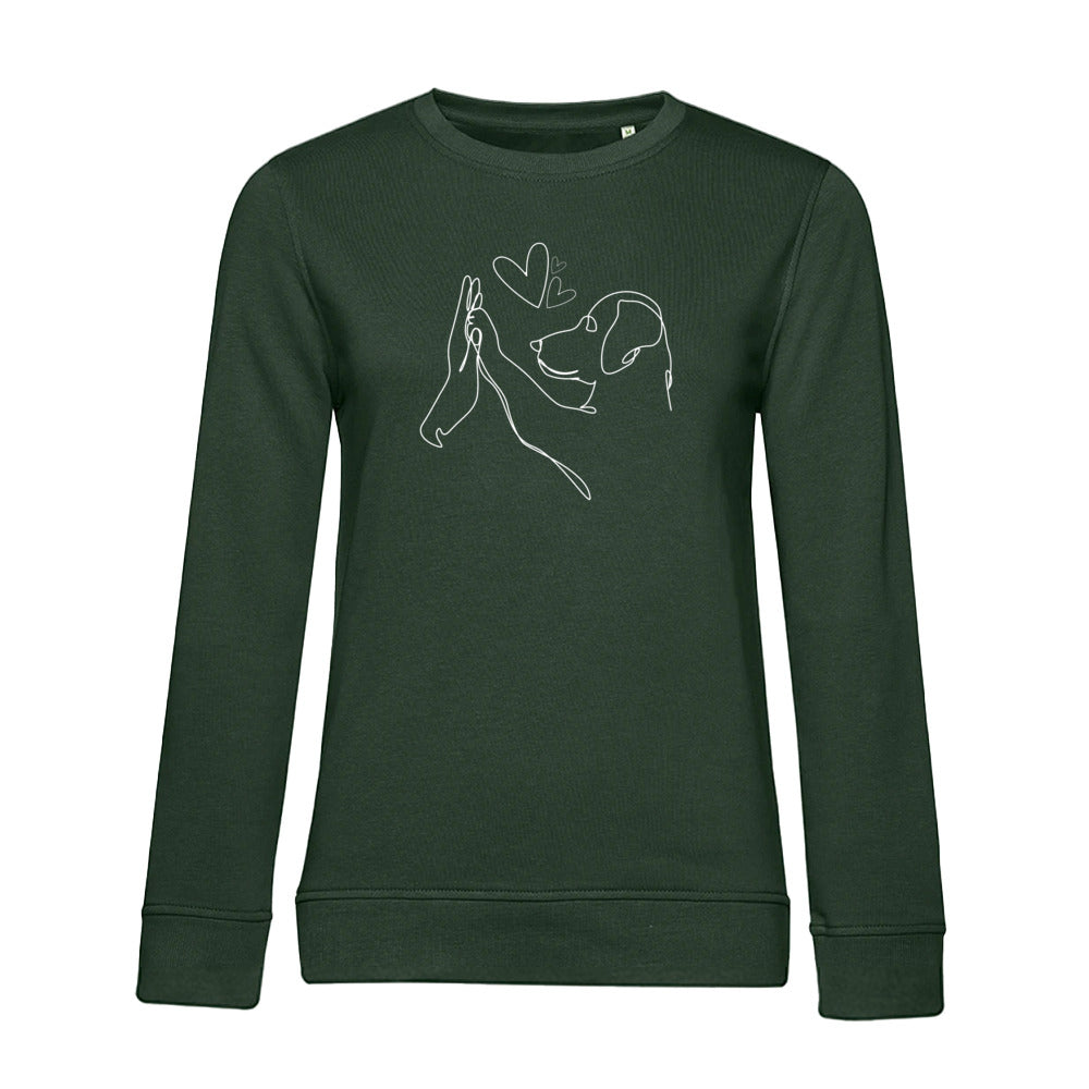 Wahre Liebe – Bio-Sweatshirt für Damen