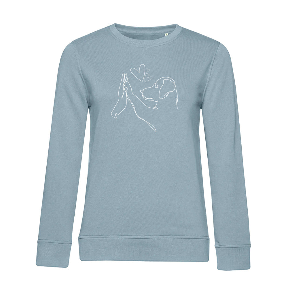 Wahre Liebe – Bio-Sweatshirt für Damen