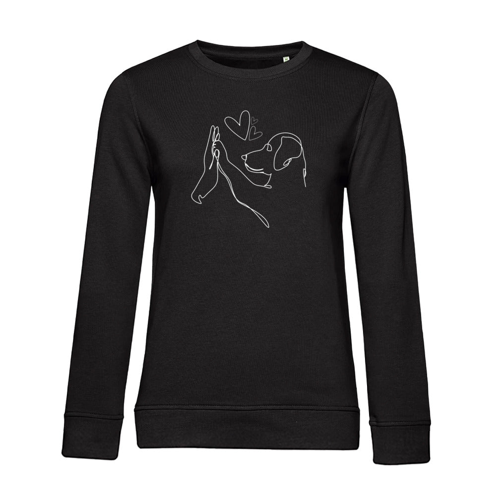 Wahre Liebe – Bio-Sweatshirt für Damen