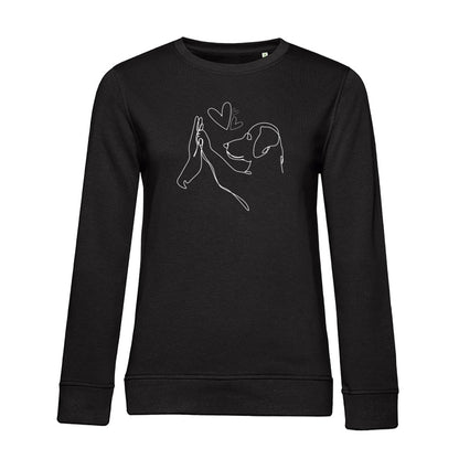Wahre Liebe – Bio-Sweatshirt für Damen