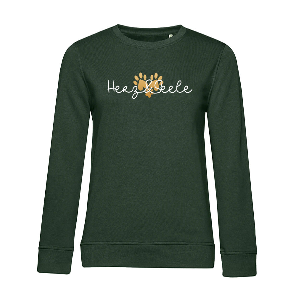 Herz und Seele –  Bio-Sweatshirt für Damen
