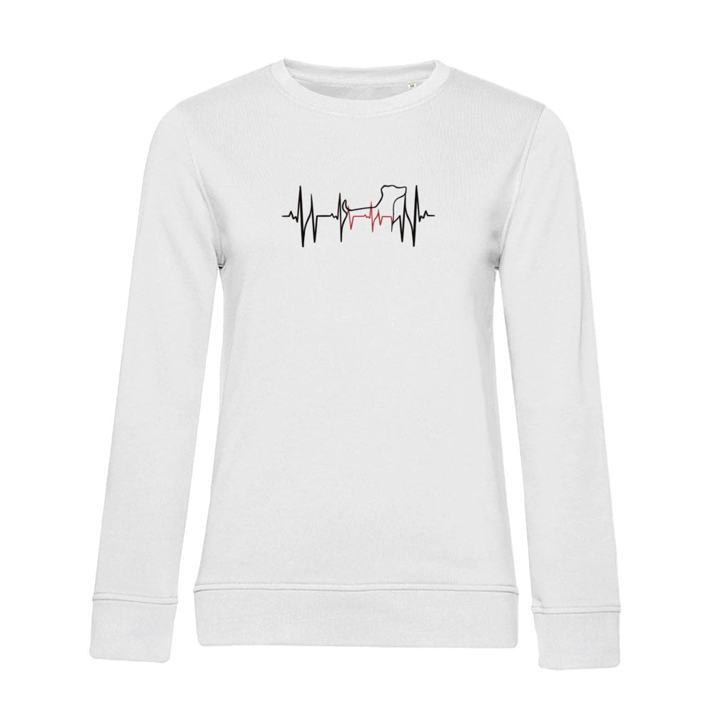 Lebenslinie  – Bio-Sweatshirt für Damen
