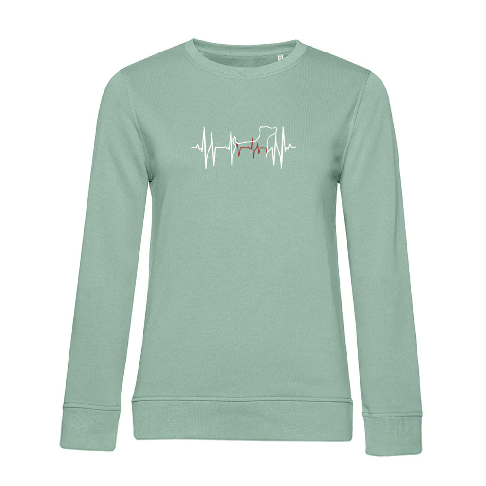 Lebenslinie  – Bio-Sweatshirt für Damen