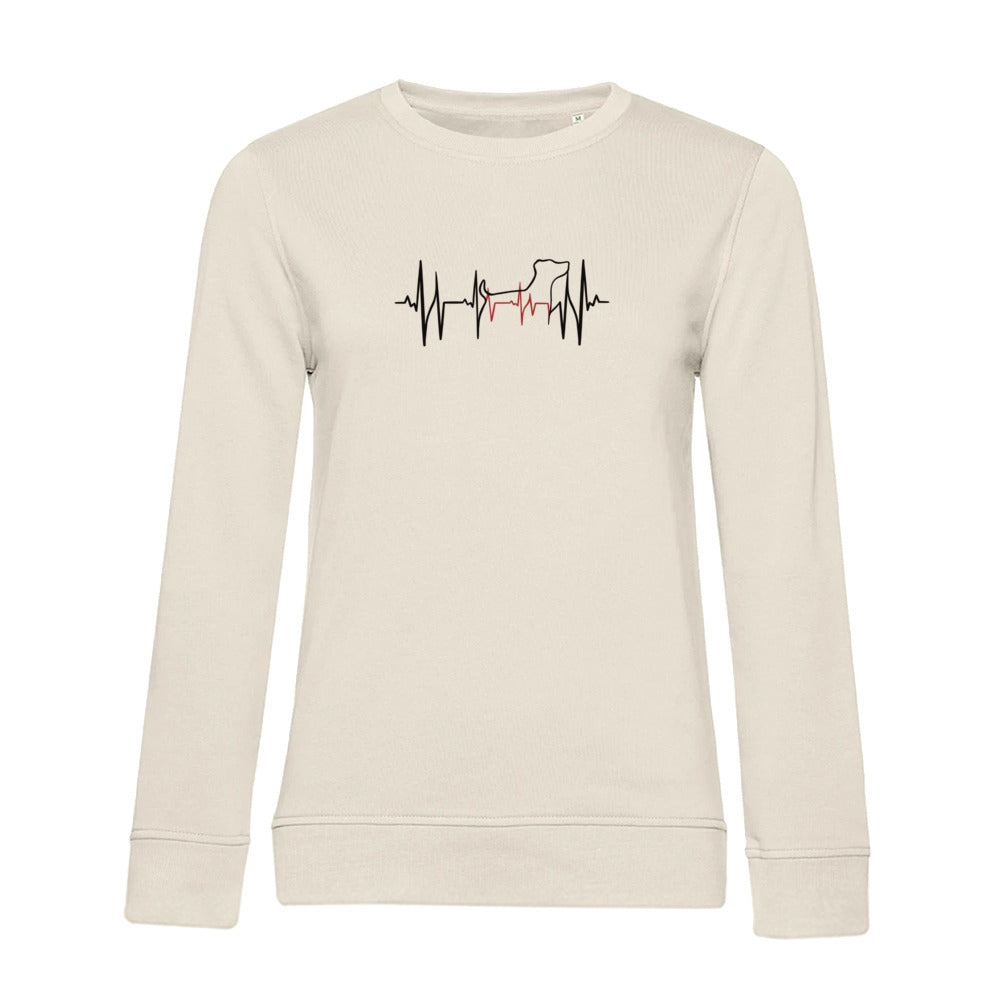 Lebenslinie  – Bio-Sweatshirt für Damen