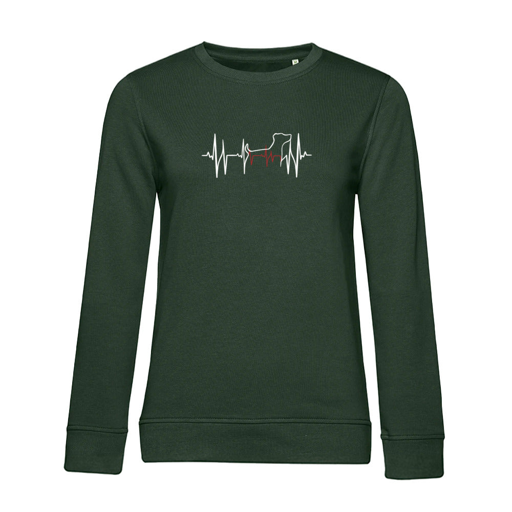 Lebenslinie  – Bio-Sweatshirt für Damen