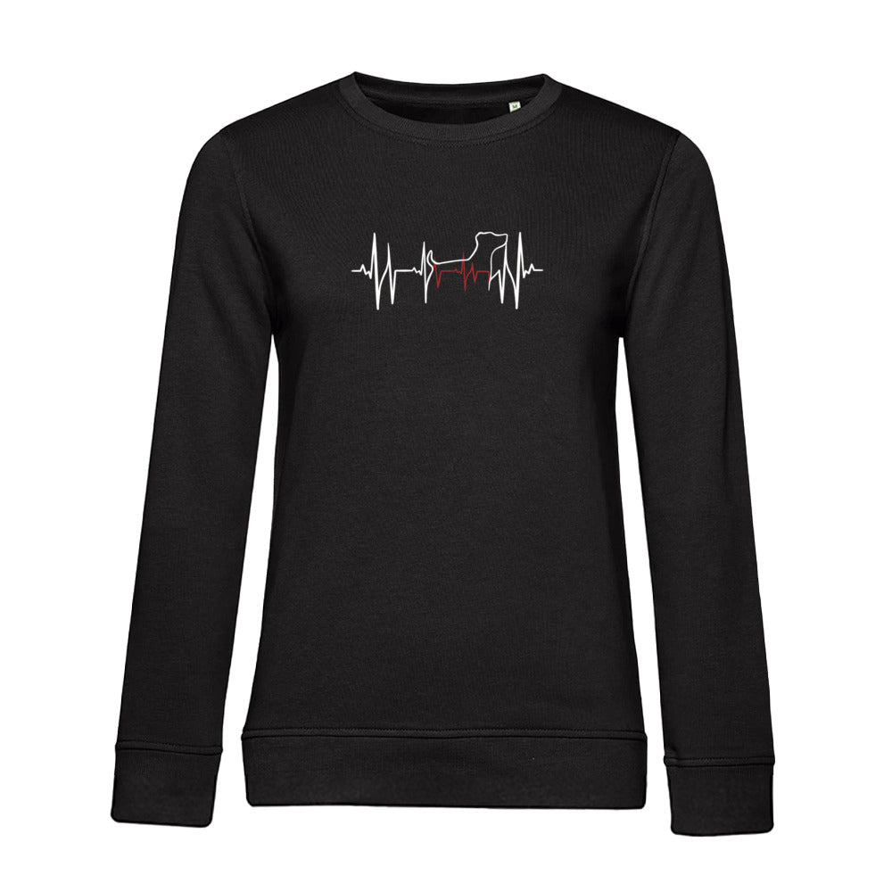 Lebenslinie  – Bio-Sweatshirt für Damen
