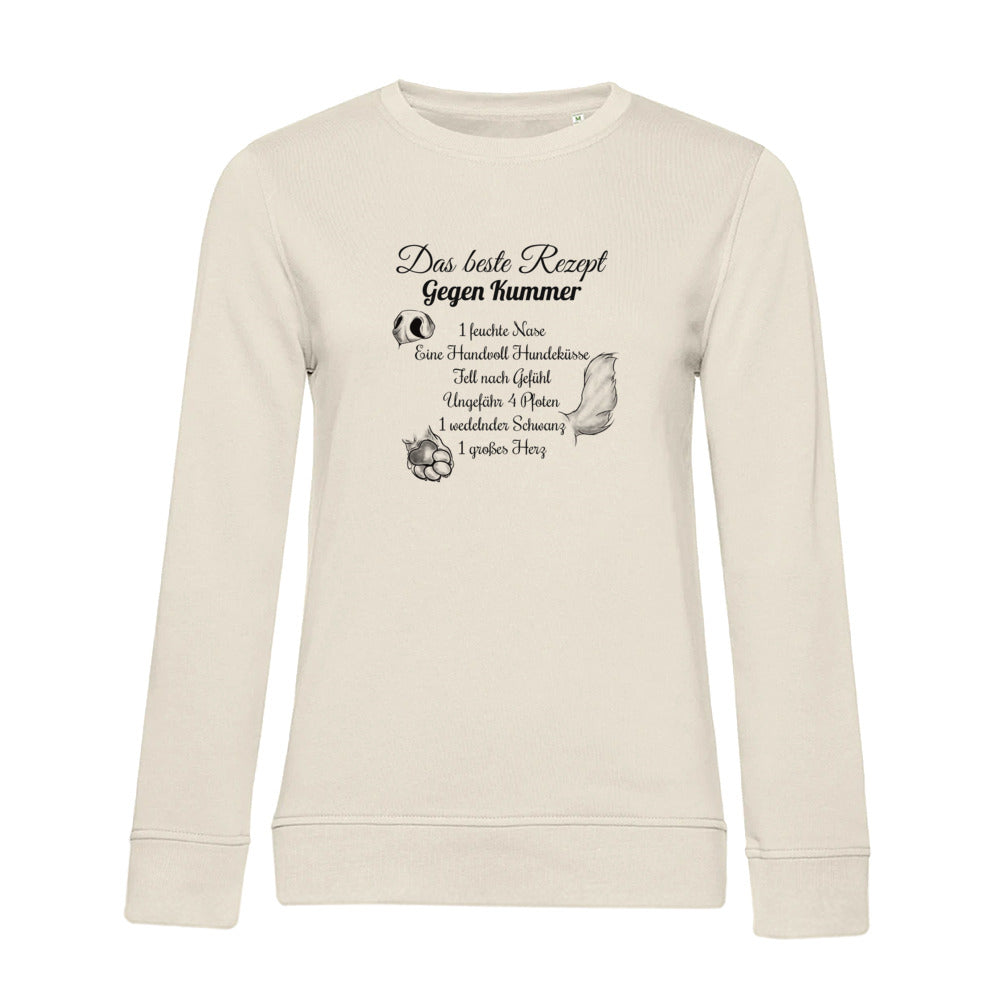 Rezept – Bio-Sweatshirt für Damen