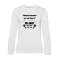 Je Mehr Desto Besser – Bio-Sweatshirt für Damen