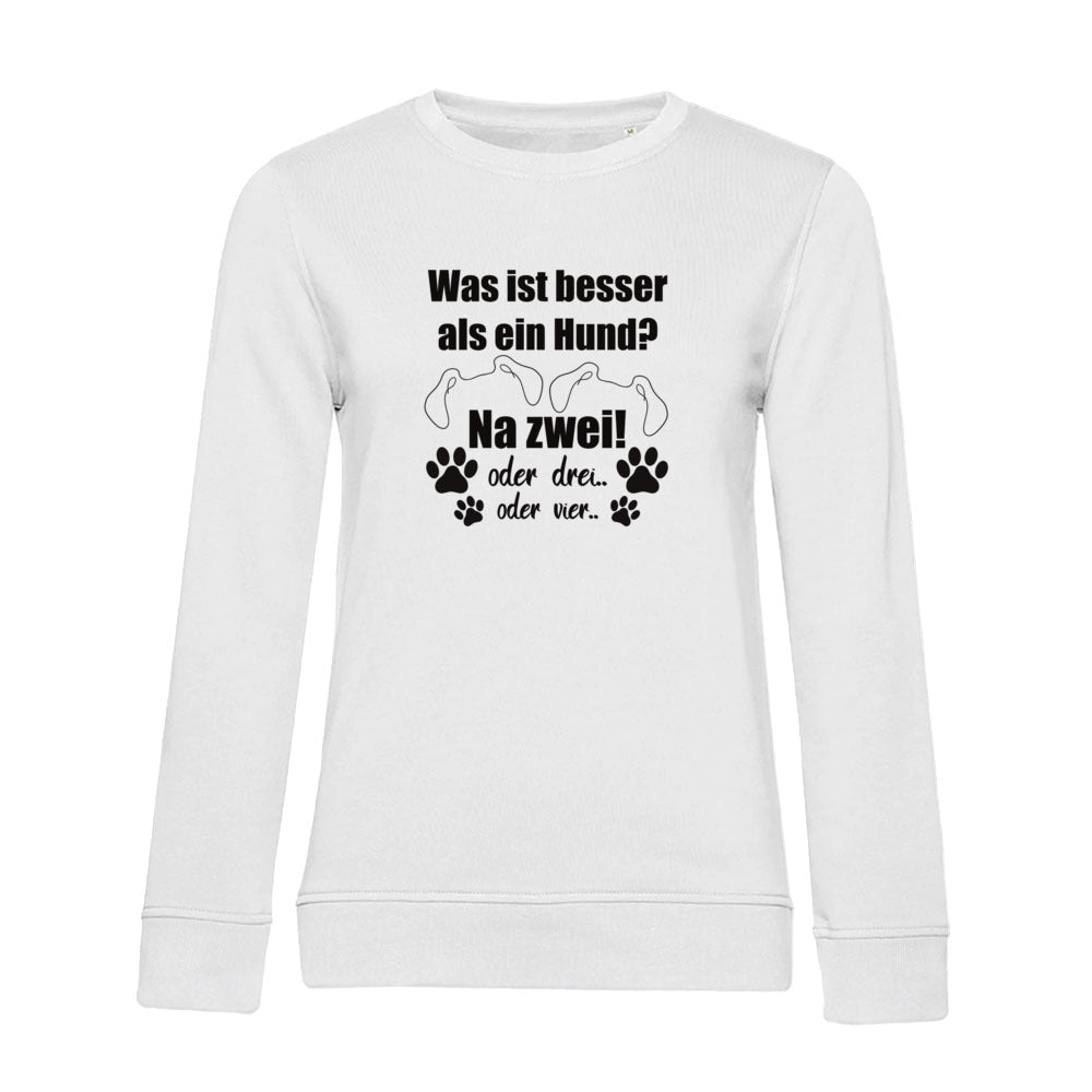 Je Mehr Desto Besser – Bio-Sweatshirt für Damen