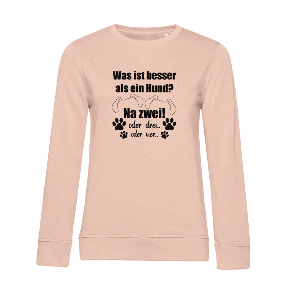 Je Mehr Desto Besser – Bio-Sweatshirt für Damen