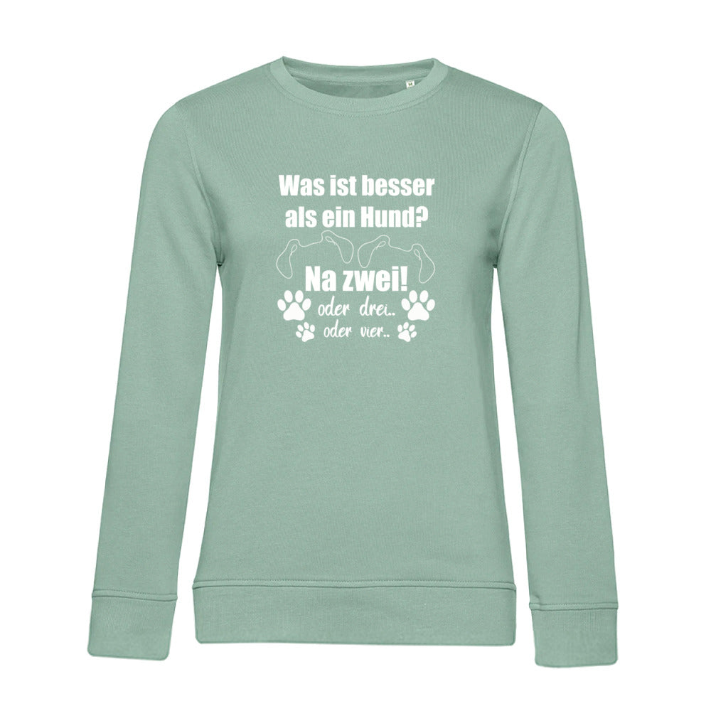 Je Mehr Desto Besser – Bio-Sweatshirt für Damen