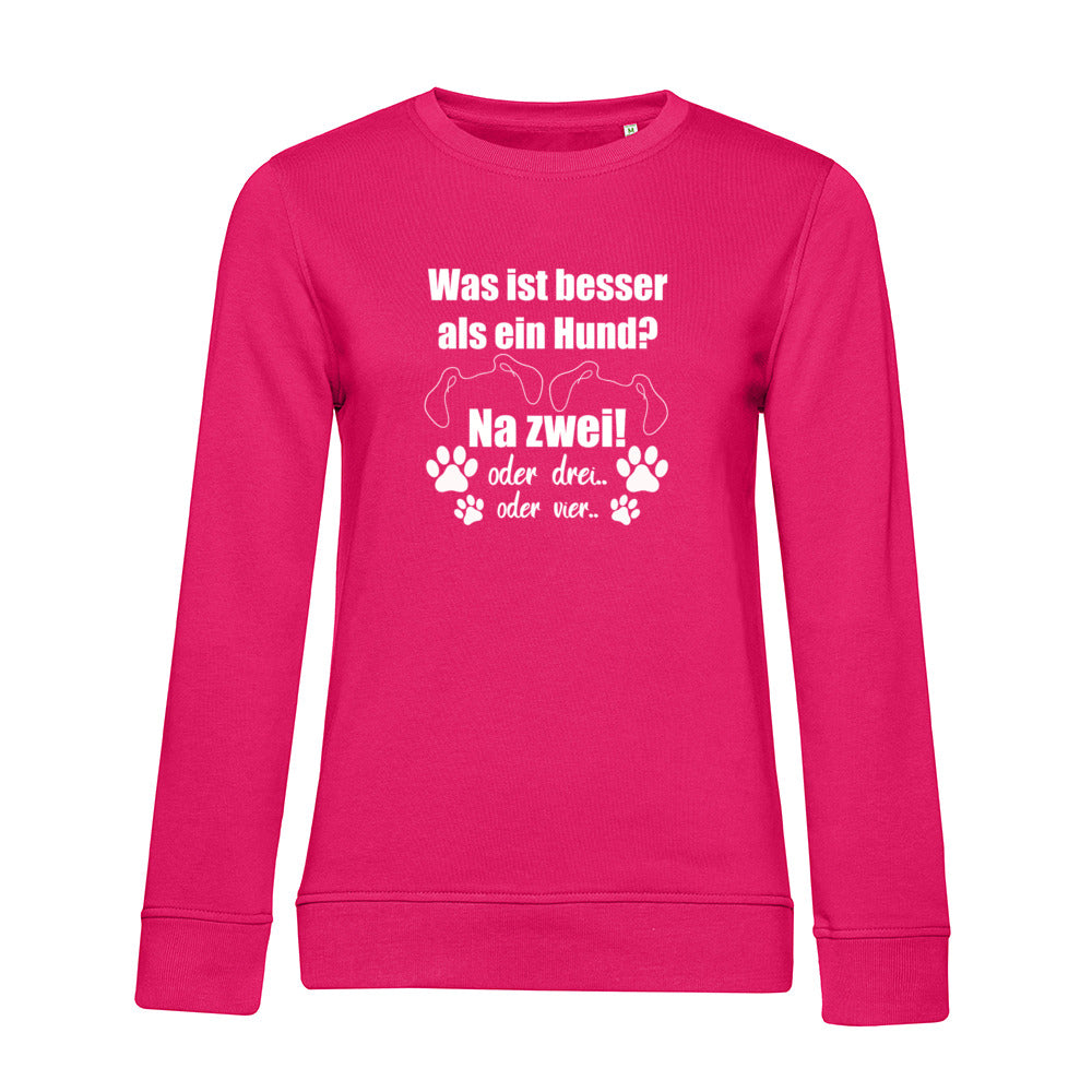 Je Mehr Desto Besser – Bio-Sweatshirt für Damen