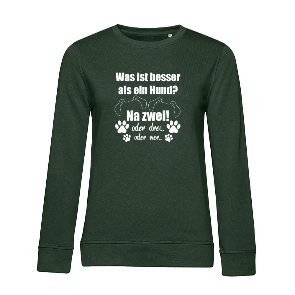 Je Mehr Desto Besser – Bio-Sweatshirt für Damen