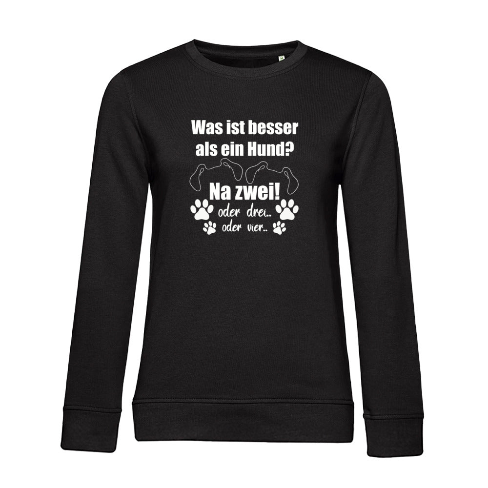 Je Mehr Desto Besser – Bio-Sweatshirt für Damen