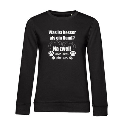 Je Mehr Desto Besser – Bio-Sweatshirt für Damen