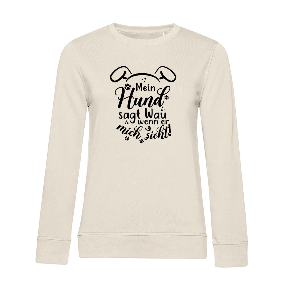 Wau – Bio-Sweatshirt für Damen