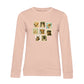 Briefmarken – Bio-Sweatshirt für Damen