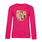Briefmarken – Bio-Sweatshirt für Damen