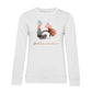 Glück kann man anfassen – Bio-Sweatshirt für Damen