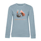 Glück kann man anfassen – Bio-Sweatshirt für Damen