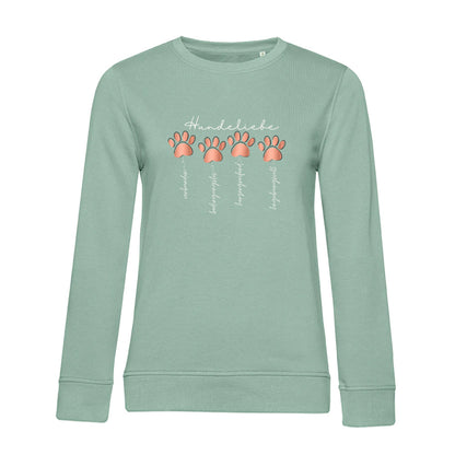 Hundeliebe – Bio-Sweatshirt für Damen