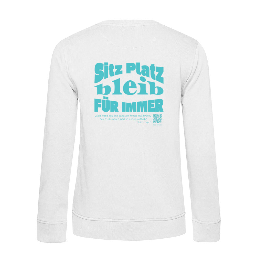 Dog Lover – Bio-Sweatshirt für Damen