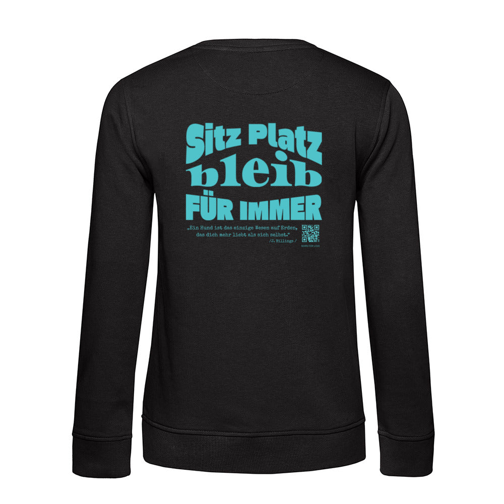 Dog Lover – Bio-Sweatshirt für Damen