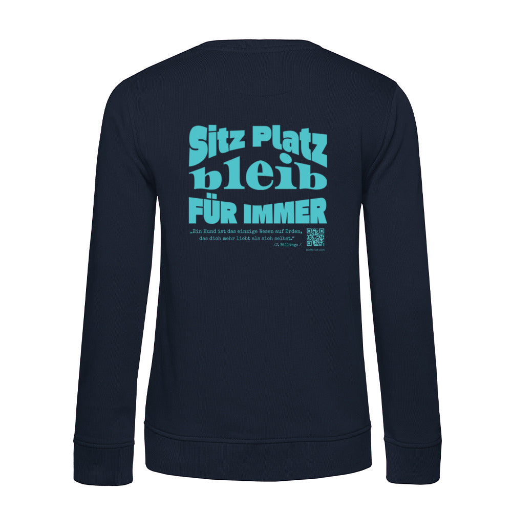 Dog Lover – Bio-Sweatshirt für Damen