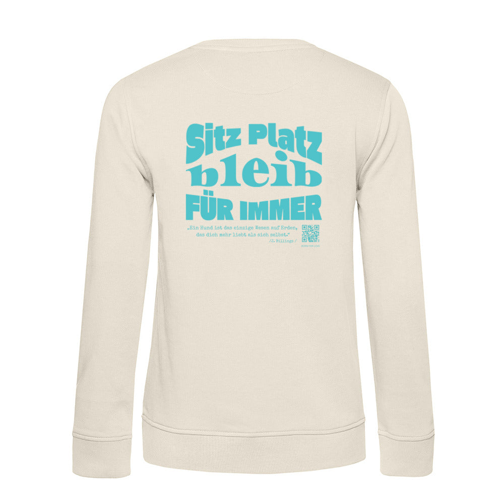 Dog Lover – Bio-Sweatshirt für Damen