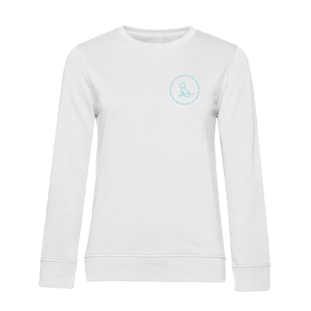 Dog Lover – Bio-Sweatshirt für Damen