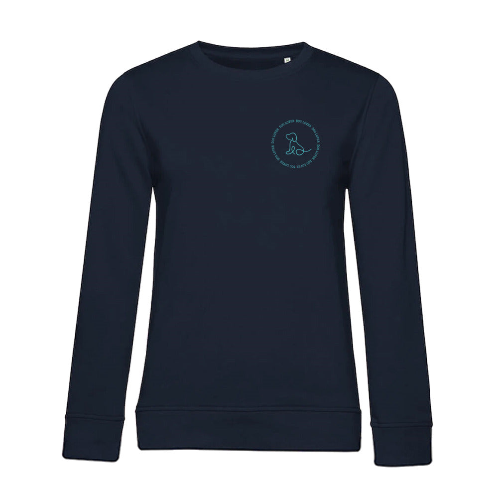 Dog Lover – Bio-Sweatshirt für Damen