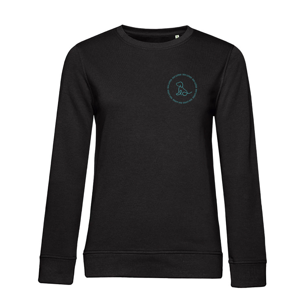 Dog Lover – Bio-Sweatshirt für Damen