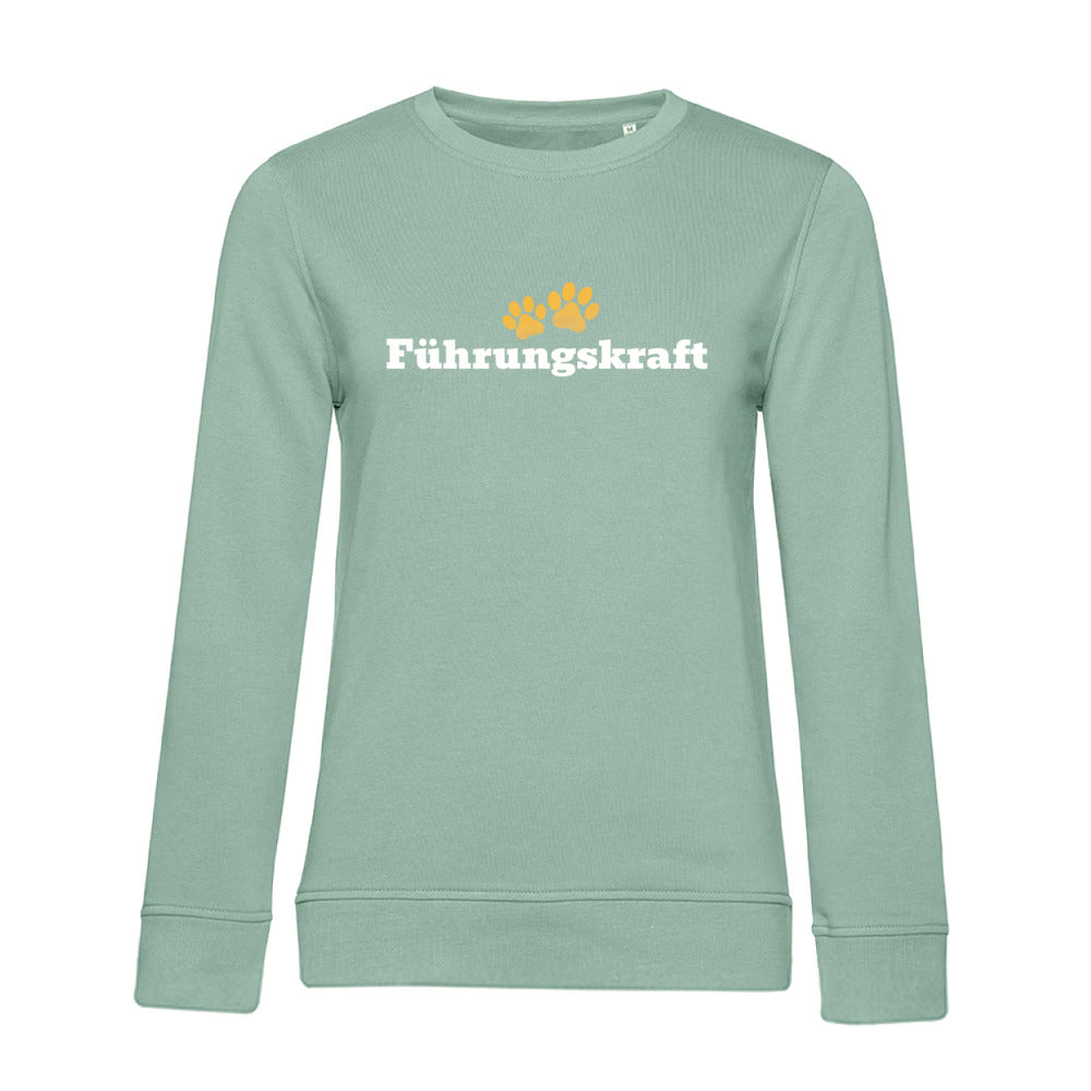 Führungskraft – Bio-Sweatshirt für Damen