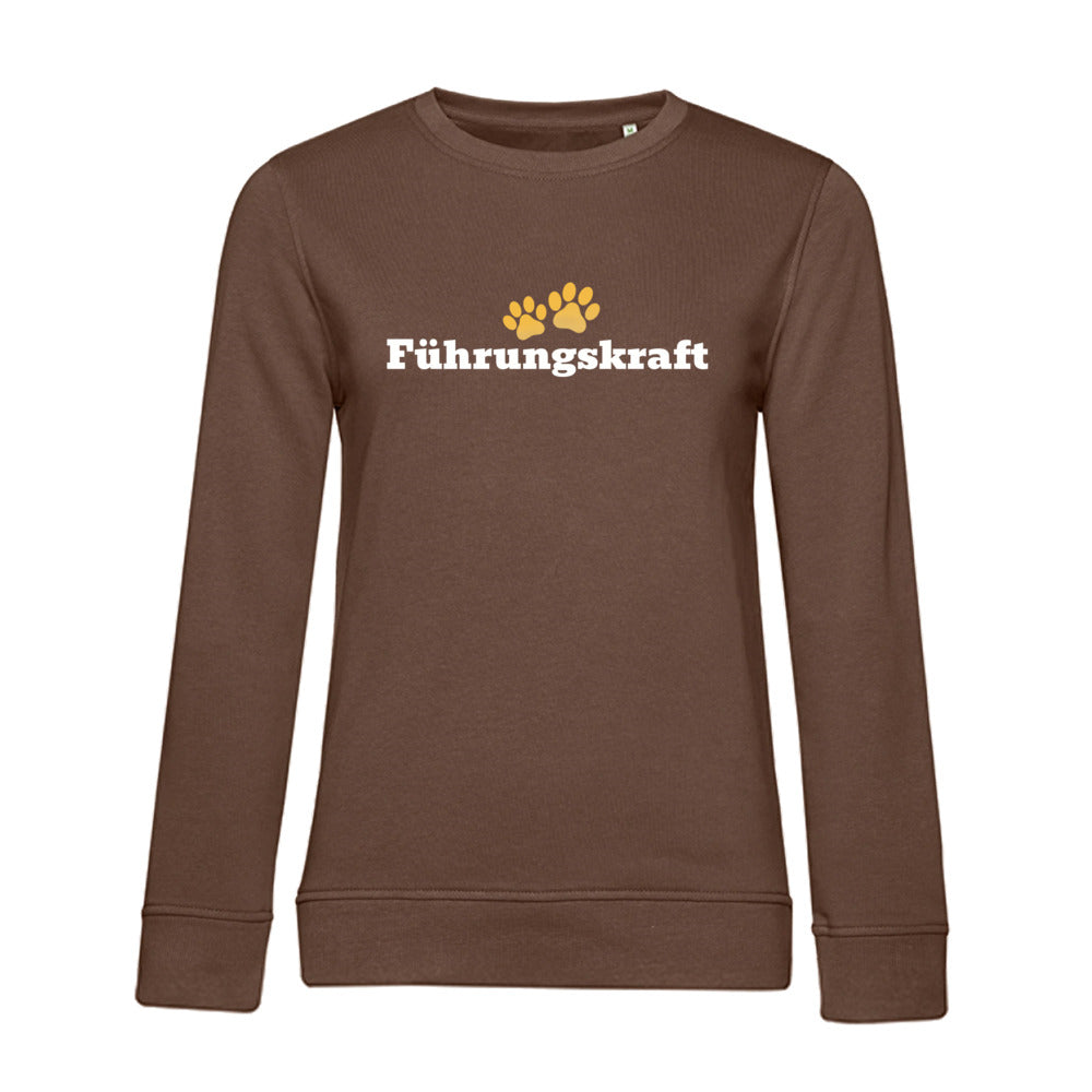 Führungskraft – Bio-Sweatshirt für Damen