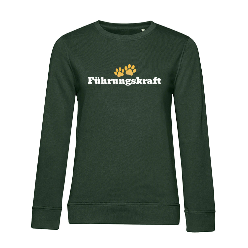 Führungskraft – Bio-Sweatshirt für Damen