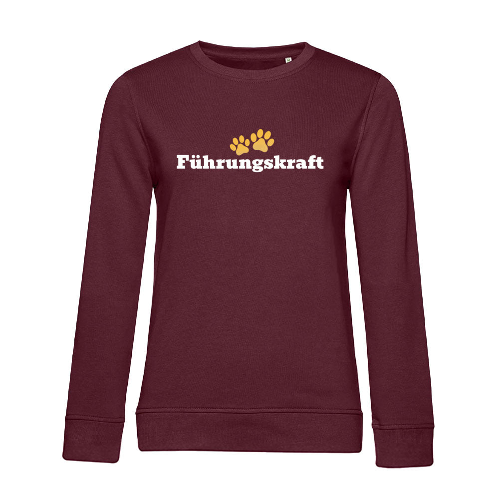 Führungskraft – Bio-Sweatshirt für Damen
