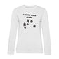 I Never Walk Alone – Bio-Sweatshirt für Damen