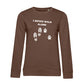 I Never Walk Alone – Bio-Sweatshirt für Damen